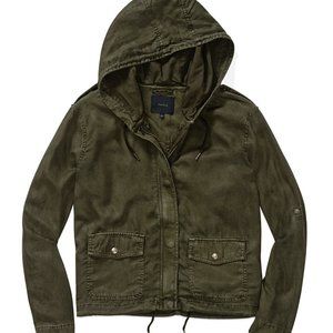 Aritzia Talula Carbon Zip Hooded Jacket Size S